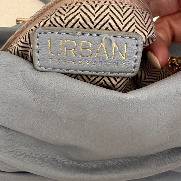 Urban Expressions Dusty Lilac Crossbody Bag EUC - Picture 2 of 9